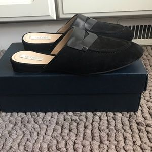 Cole Haan Women's Black Evie Suede Mules, Size 7
